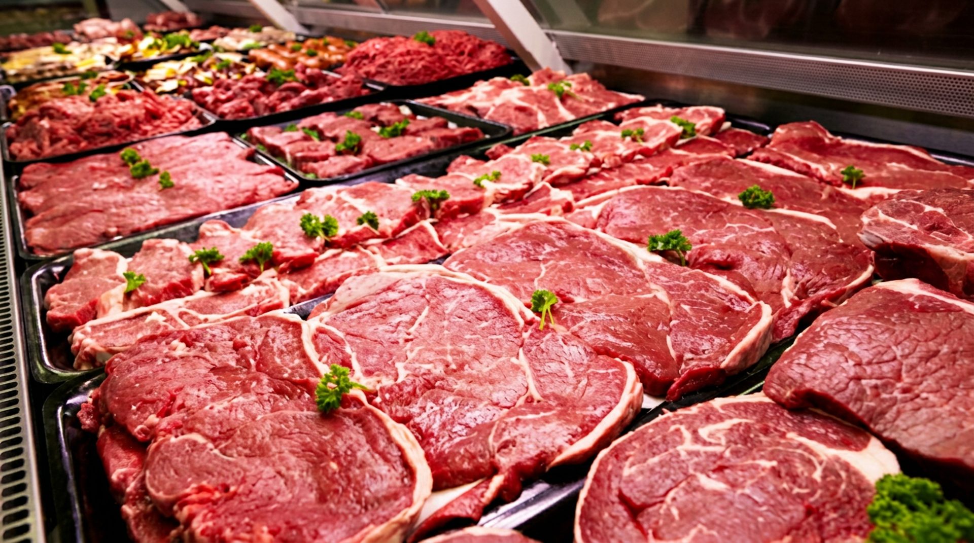 The in-house butcher counter